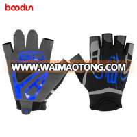 Popular professional palm gel custom chinning gloves,fitness gloves with long strap